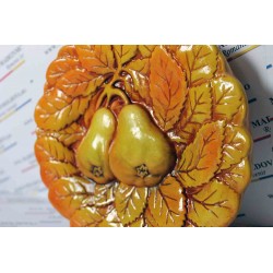 Medalion pere colorate
